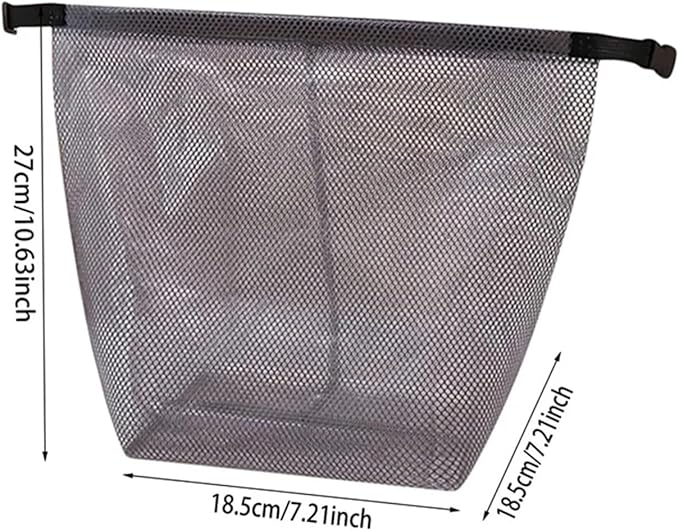 Waterproof Dry Bag EVA Swimming Waterproof Bag Large Capacity Travel Outdoor Fitness Special Waterproof Bag Dry Wet Separation Swimsuit Storage Bag for SwimmingBoating(Grey)