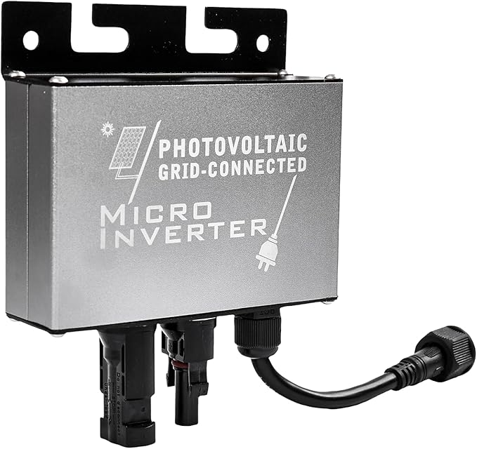 Solar Grid Tie Micro Inverter MPPT Smart Micro PV System 180W 500W 700W DC 18V-50V to AC Output 180-256VAC Auto (200W)