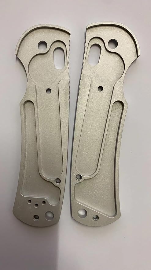 1 Pair Scales Handle Fits for Benchmade Griptilian 550 551 Custom CNC Aluminum Handle Patch Replacement
