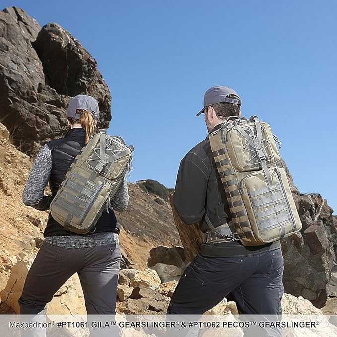 Maxpedition Gila Gearslinger Backpack Small Khaki