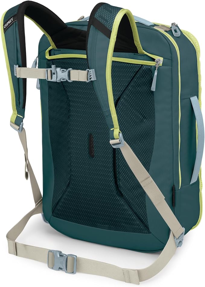 Osprey Transporter 36L Travel Pack - Carry On Backpack with Laptop Sleeve - High Storage Weekender Bag Glow Dew