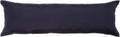 Hatteras Hammocks Navy Long Hammock Pillow Sunbrella Fabric Hook &amp Loop Fasteners Extra Wide Size Handcrafted in The USA