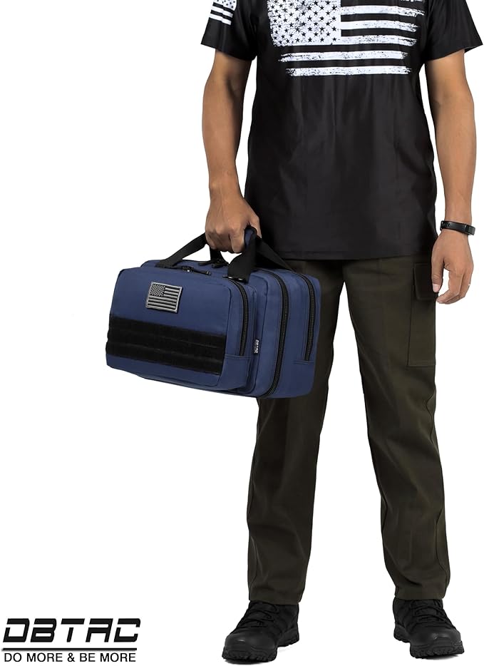 DBTAC Tactical Sling Bag Small + Tactical Range Bag Small Plus (Urban Blue)