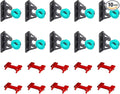 Button Fix Type 2 Bracket Marker Connecting 90 Degree Panels with New Upgraded Button (10 Sets + 10 Marker Guides)