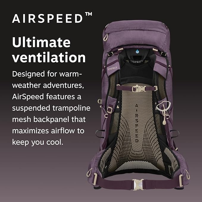 Osprey Farpoint Fairview 36L Wheeled Travel Pack - Carry On Luggage with Wheels - Rolling Backpack Travel Bag Antique Blue