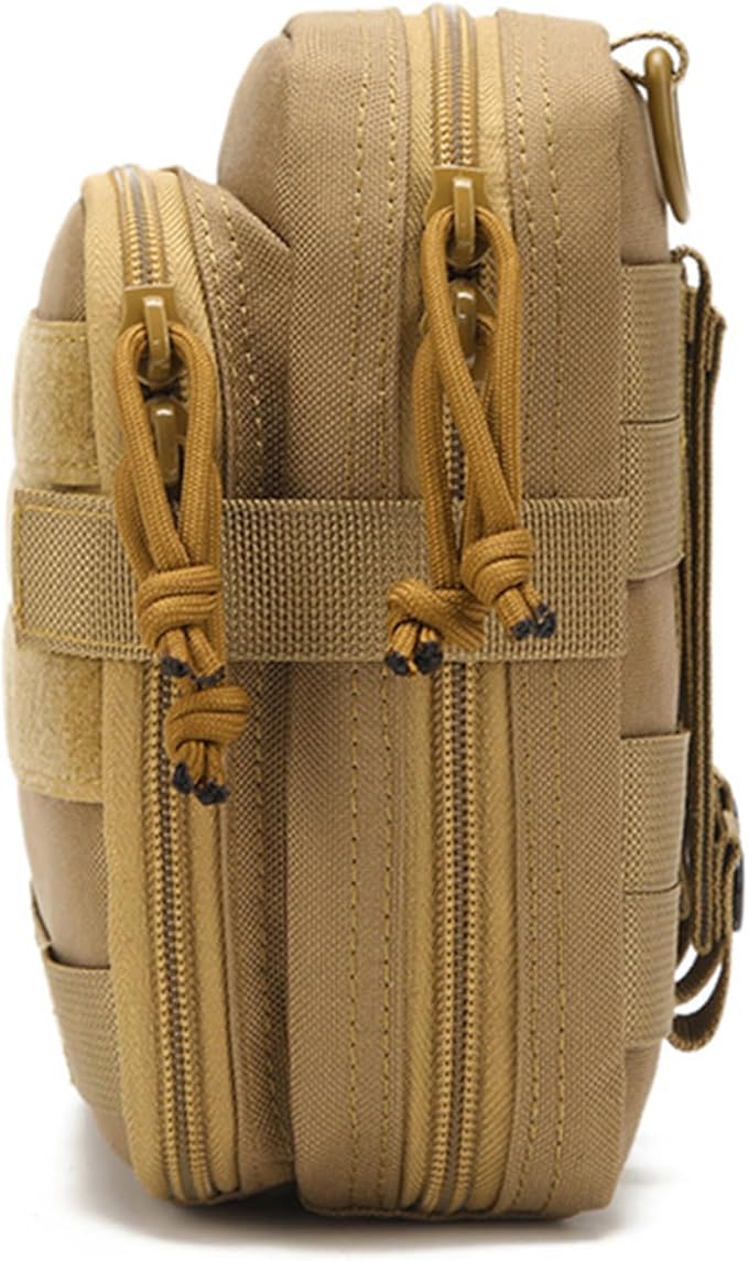 Dioche Molle Admin Pouch - Multifunctional Tactical Fanny Pack for Men with Design Large Capacity and Durable Construction - EDC EMT Gear Organizer for Outdoor
