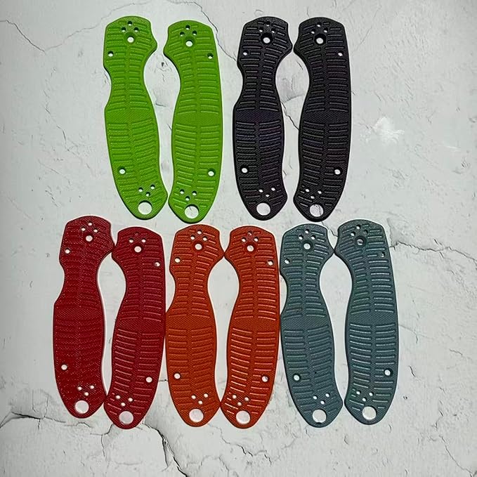 1 Pair G10 Scales Handle Replacement in Red Fits for C223 Para3