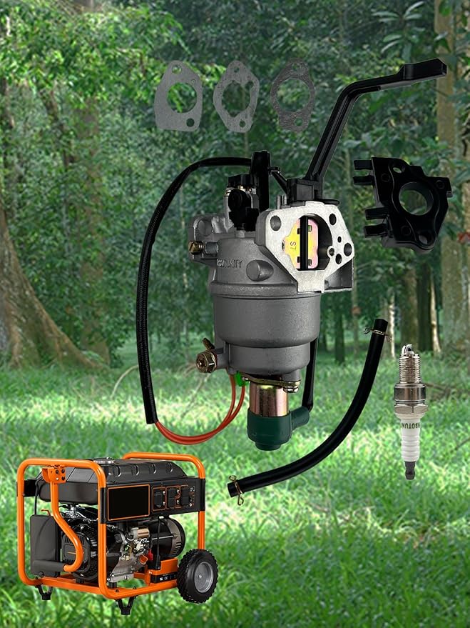 Generator Carburetor Kit for Champion Predator Generac 420cc 439cc 459cc 11hp 13hp GX390 6500 8750 9000 5500 7000 8000 7500 9500 Watts