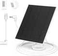 LIYVZ 5W Solar Panel Ring with 8000mAhBattery Ring Spotlight Cam Plus &amp Stick Up Camera Solar Panel for Ring Camera