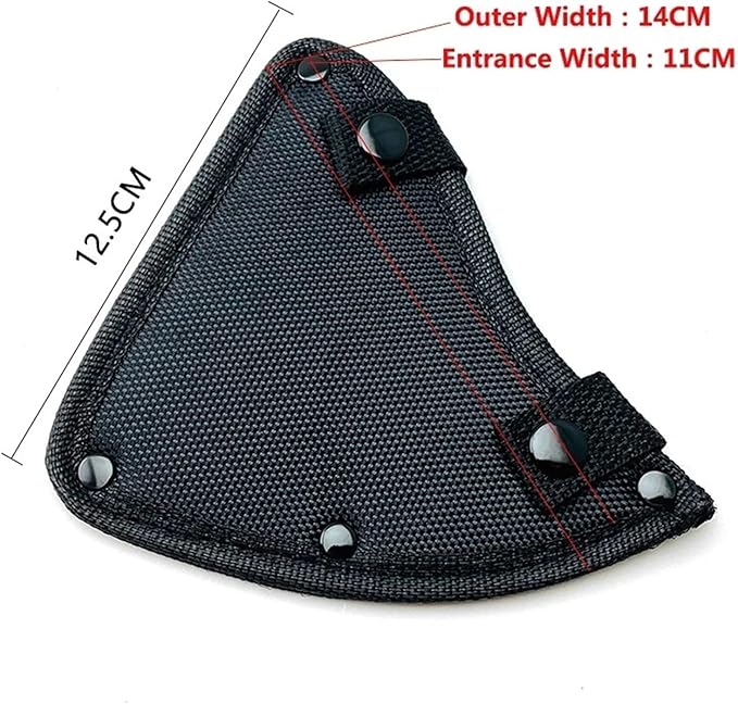 1piece Nylon Material Axe Tool Cover Bag Sheath Axes Protect Storage Case with Buckles for Outdoor Camping Blade Protection