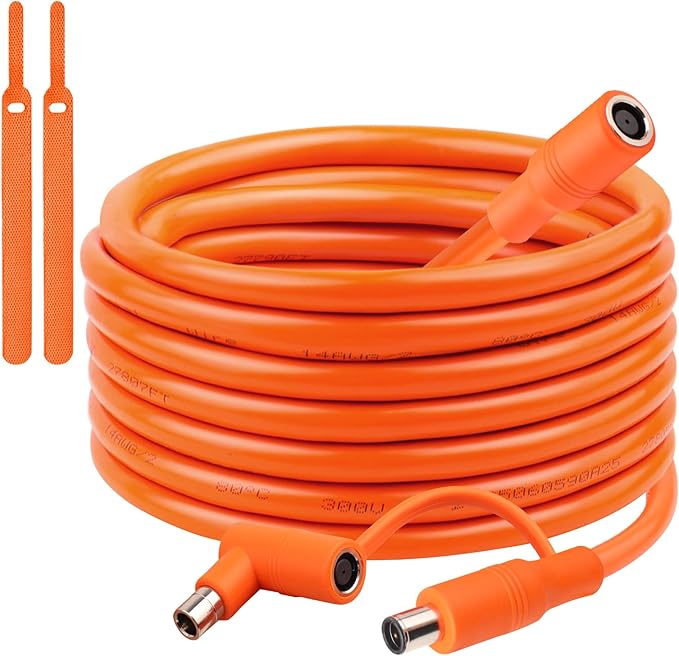 25FT 14AWG DC7909 Solar Panel Extension Cable Compatible with Jackery Solar GeneratorSolar Charging Cord Female to Male with DC8020 Power Adapter Suit for Gz YetiAnker Jackery Portable Power Station