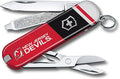 Victorinox Classic SD Swiss Army Knife – Compact 7 Function Swiss Made Pocket Knife with Small Blade Screwdriver and Key Ring – New Jersey Devils