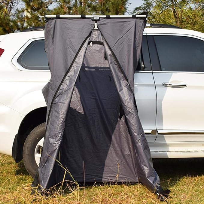 Shower Tent Awning for CarsVehicle Awning Shower Room for SUV TruckCar Side Privacy Shelter Bathroom Outdoor Changing RoomPortable Toilet Shower Tents