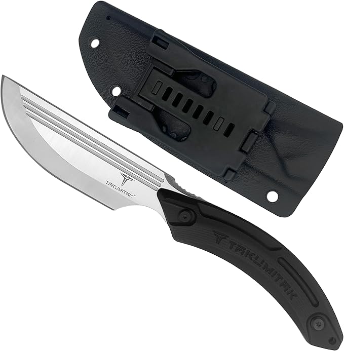 Tactical Knife Hunting Knife Survival Knife D2 Straight Back Blade G10 Handle Kydex Sheath Molle Clip Fixed Blade Knives Camping Accessories Camping Gear Survival Kit Survival Gear And Equipment Tacti