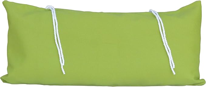 Algoma Net Hammock Pillow with Removable Cover and Rope Tie-Offs Cobble Willow