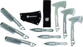 Smith &amp Wesson Bullseye Throwing Products with Full Tang Stainless Steel Design and Protective Nylon Sheaths for Recreation and Competition