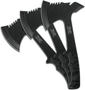 JXE JXO Throwing Axes 10.1in Overall w/ 3.7in Blade Full Tang 420HC Stainless Steel Tomahawk Design for Hawks