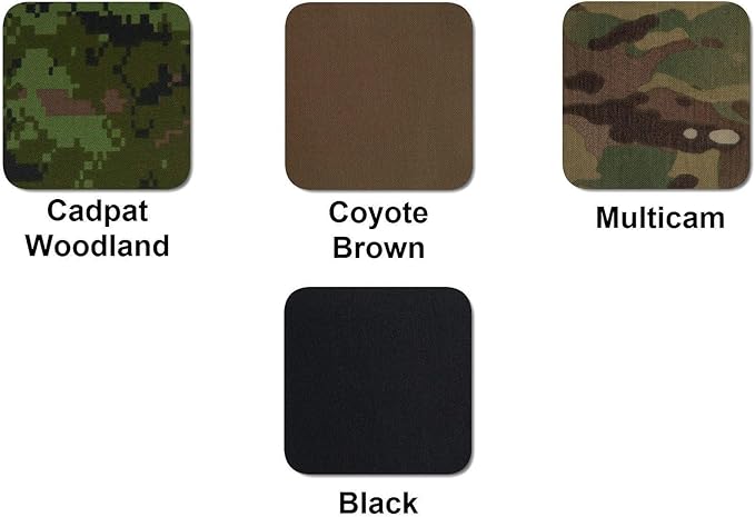 TACTICAL NOTEBOOK COVERS Tactical 3-Ring Binder Cover System | Zippered Padfolio Organizer Bag with Leather Handle | Fits 3” to 4” Binders | Durable Field Use Organizer (Canadian Digital Camo)