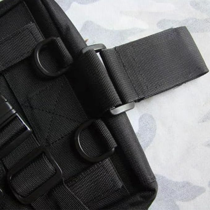 Gas Mask Pouch: Military Tactical Drop Leg Pouch Gas Mask Bag Outdoor Bike Cycling Hiking Thigh Bag Miscellaneous Item Pouches