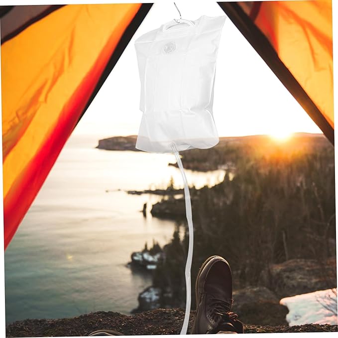 10l Portable Camping Shower Bag Outdoor Kit for Camping Hiking Rv Solar Shower