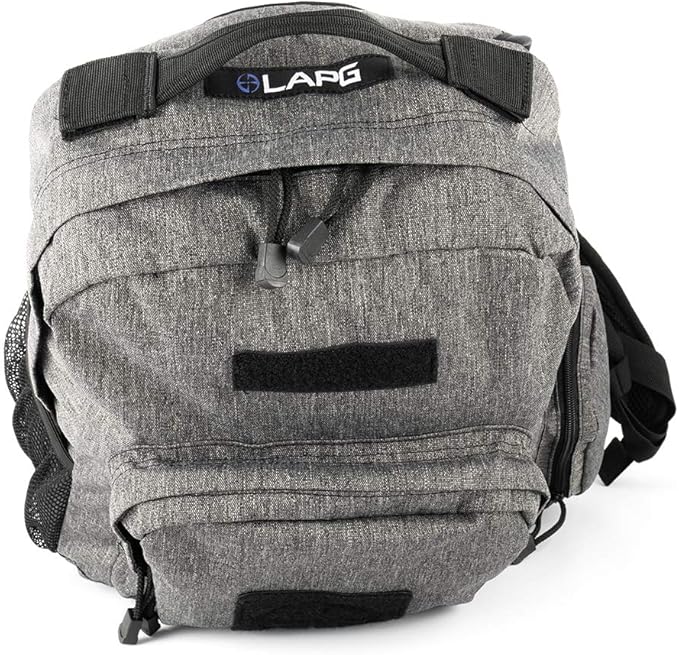 LA Police Gear LAPG Commuter Backpack Hydration Compatible Small Backpack - Maroon