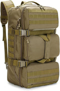 Military Tactical Backpack 60L Extra Large Waterproof Outdoor Hiking Backpack Men's Camping Backpack Hiking Duffel Bag for Hunting Hiking Fishing Climbing Travel Deserts (Color : B)