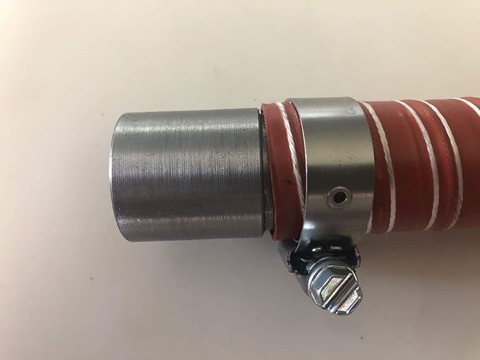 GenExhaust Universal Generator 1 Silicone tubing Exhaust Extension 4 Foot Length.