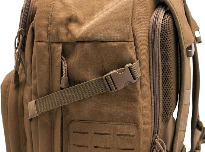 LAPG Atlas 24 Hour Tactical Backpack for Men &amp Women Large Hiking Camping Bug Out Backpack Combat Survival Gear Bag Ranger Green