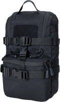 IDOGEAR SPORTS Tactical MOLLE Hydration Pack for 2L Water Bladder Reservoir Bag for Plate Carrier Outdoor Airsoft Paintball