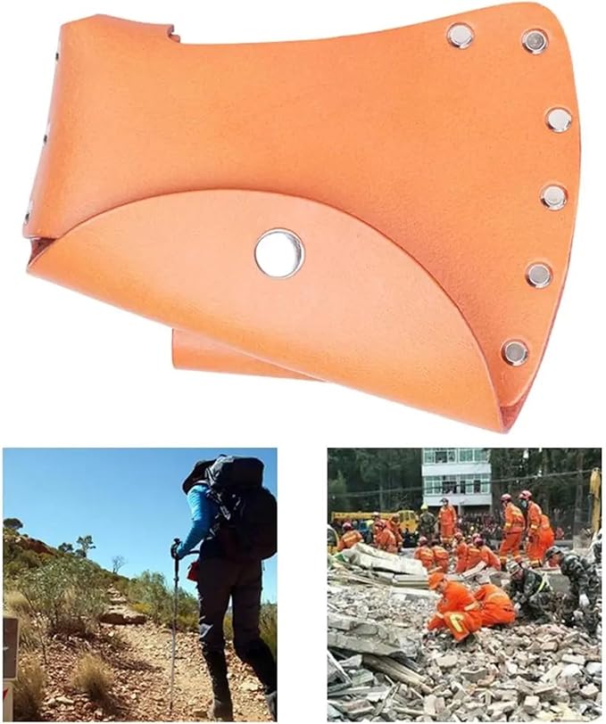 Hatchet Sheath E Sheath Cover Multifuntional Soft Pu Leather e Survival Portable Hunting Hiking Outdoor Camping Hatchet Blade Tools