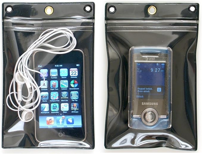 StoreSMART - Fisherman &amp Boating Wallet Set - 2 Plastic Zippered Wallets w/Lanyards 2 Plastic Folding Card Holders