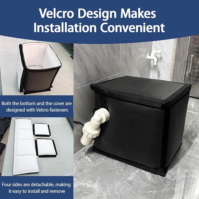 Three-layer Sound Proof Box for Pool Pump Sound Proof Foam Box for Water Pump Generator Noise Reduction Cover Soundproof Cover For Household Appliances