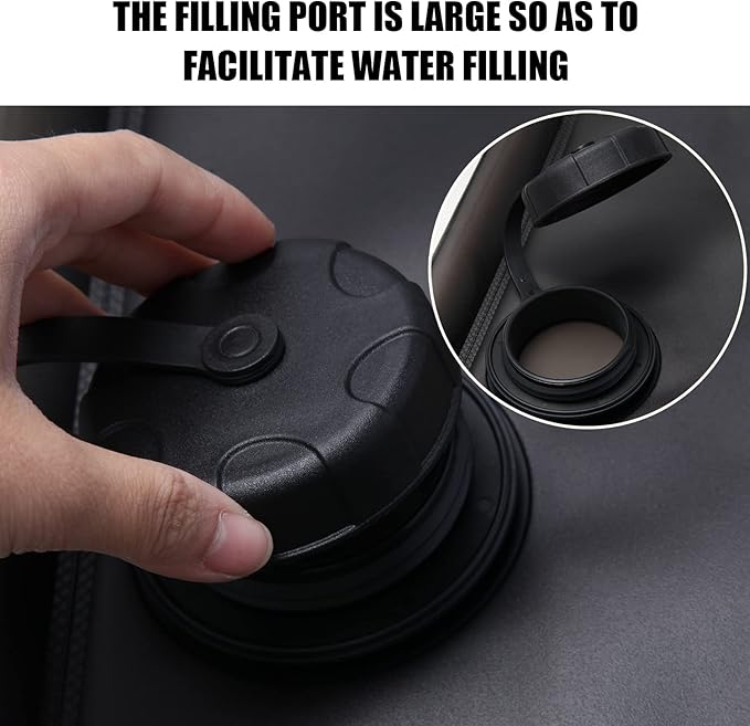 Solar Showers3rd Generation Outdoor Shower BagA Model of Durability4 Gallon/15L- Portable Shower for CampingCamp Shower kit with hot Water.