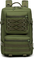 50l Tactical Backpack for Men's Camouflage Camping Mountaineering Travel Sports Large Capacity Multi-function Backpack (Green)