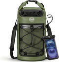 STOVER 5/10/25/30/40/55L Waterproof Dry Bag- Roll-Top Backpack w/Phone Case- Kayaking Hiking Camping Boating- Men/Women