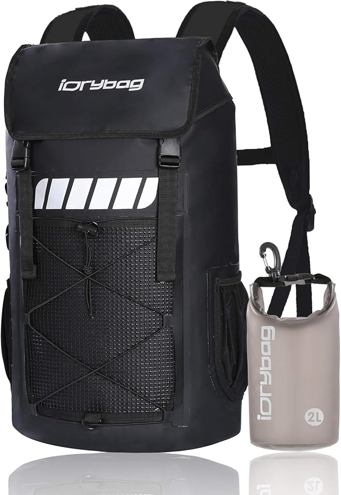 IDRYBAG Waterproof Backpack for Men 25L/45L Dry Bags Kayak Dry Backpack Camping Hiking
