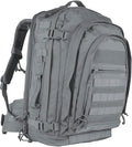 FOX OUTDOOR PRODUCTS Jumbo Modular Field Pack | 61L Tactical Backpack MOLLE Hydration Compatible Converts to Briefcase 12x 13 x 24 Shadow Gray