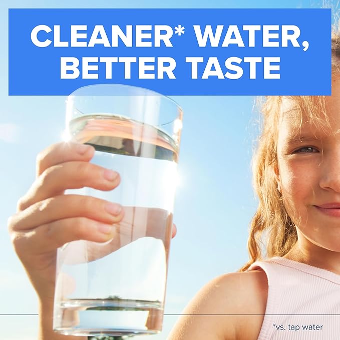 Brita Filter Replacements for Water Pitchers and Dispensers Elite NSF Certified to Remove 99% of Lead 2 Count Blue