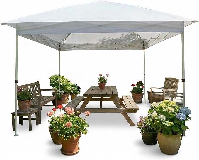 Quick Pop Up Canopy Tent for Outdoor Use – Portable Shelter with Easy Setup and Carry Bag – Ideal for Patio Garden Beach Party Camping