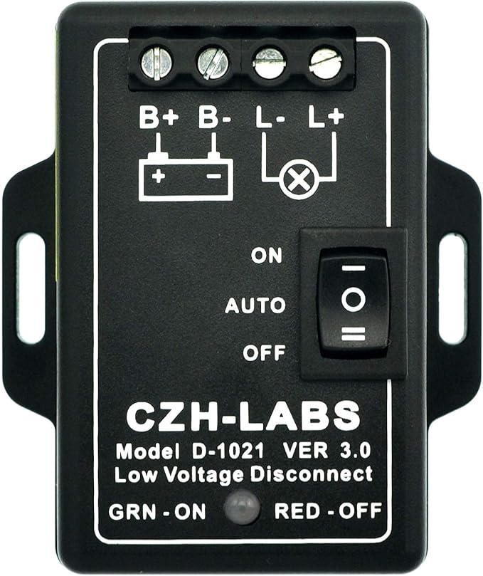 OONO 18V/ 30Amp LVD Low Voltage Disconnect Module.