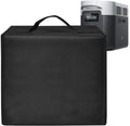 Power Station Dust Cover Heavy Duty Waterproof Anti-static Nylon Case for EF ECOFLOW Portable Power Station DELTA 2 Max/DELTA 3 MaxEssential Home Solar Generator Cover for Home Use (Black)