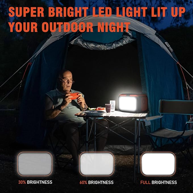 SinKeu Portable Power Station 600W 296Wh/80000mAh Backup Lithium Battery Pack Bank 110V Pure Sine Wave AC Outlet Solar Generator for Camping Emergency RV Outdoor Hurricane Supplies