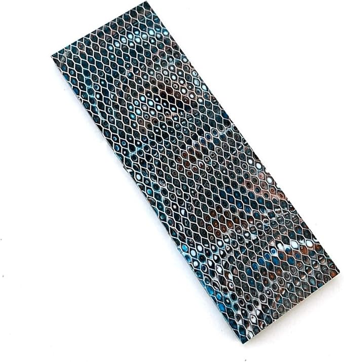 Knife Handle Patch Material Honeycomb Structure Texture DIY Handmade Carving DecorationBest Scales Blanks For Beginners(2pcs12x4x3cm)