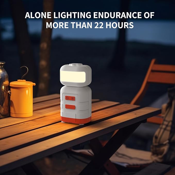 Portable Shower For CampingUpgraded 8000mah Rechargeable Camping Shower With Lighting IPX7 Waterproof Camp Shower For Outdoor Lighting Car Washing Flower Watering Pet Cleaning