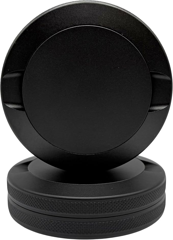 2.0 - Metal Container for Zyn: Extra Pouch Capacity &amp Used Compartment Durable Pouch Can for Zyn Users (Stealth Black)