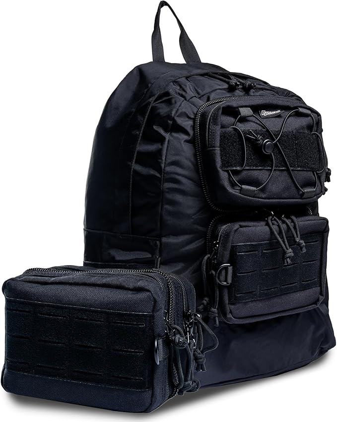 for MOLLE Tactical Backpack - High-Capacity Military-Grade Black Bag Gifts for Christmas