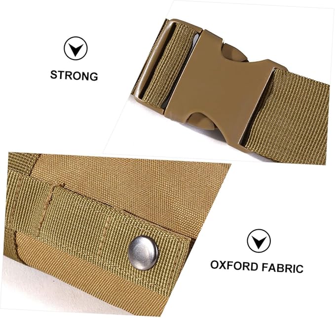 Totority Leg Bag Oxford Thigh Pack for Outdoor Activities Practical Storage Pouch for Camping and Hiking and Stylish Design