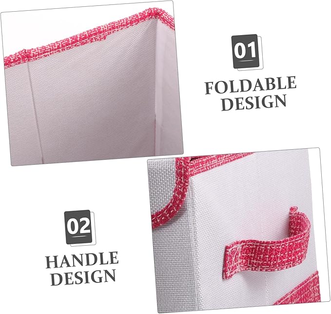 Cotton Non-woven Fabric Storage Box Lid Design Clothes Storage Container Organize Your Home Toys Organizer