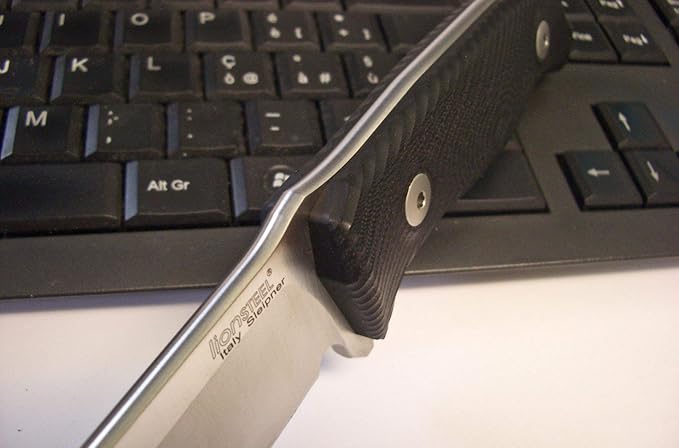 LionSTEEL M5 Fixed Blade Outdoor and Camp Knife – Sleipner Steel Blade Wood G10 or Micarta Handles Torx T8 Screws Sheath Included