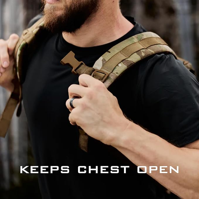 GORUCK Ruck Plate Carrier 3.0 - Streamlined Weighted Rucking Backpack w/Ergonomic Back Support &amp Extra Padded Straps - Compatible Ruck Plates Ranger Green